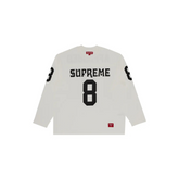 Supreme Affiliated Long-Sleeve Football Top 'White'