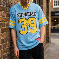 Supreme Bandana Football Jersey 'Blue'