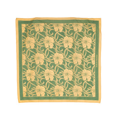 Drole de Monsieur Foulard Monogramme Hibiscus