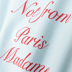 Drole de Monsieur Le T-Shirt Slogan Calligraphy