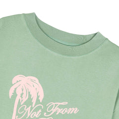 Drole de Monsieur T-Shirt Slogan Palmiers