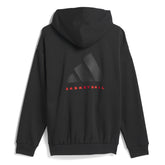 Adidas Basketball Hoodie Black IZ4907