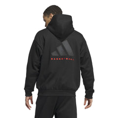 Adidas Basketball Hoodie Black IZ4907