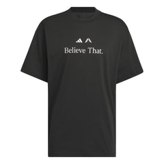 Adidas Men Anthony Edwards Believe T-Shirt Black JM7951