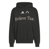 Adidas Men Anthony Edwards Believe That Hoodie Black JW4293