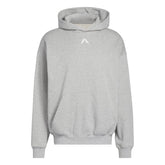 Adidas Men Anthony Edwards Graphic Fleece Pullover Grey JY3974