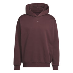 Adidas Unisex Basketball Fleece Hoodie Aurora Ruby JD6145