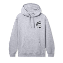 Anti Social Social Club Kkotch USA Made Hoodie Heather Grey