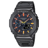 Casio G-Shock 2100 Full Metal Black Orange Yellow GMB2100BPC-1A