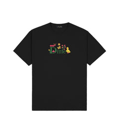 Dime Classic Cross Stitch T-Shirt Black