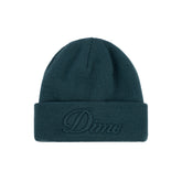 Dime Cursive Fold Beanie Teal