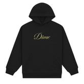 Dime Cursive Hoodie Black
