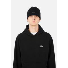 Dime Cursive Rib Beanie Black