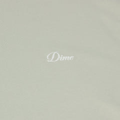 Dime Cursive Small Logo T-Shirt Charcoal Moss