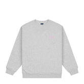 Dime Men Classic Small Logo Crewneck Heather Gray