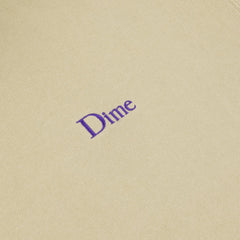 Dime Men Classic Small Logo Crewneck Light Moss