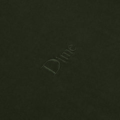 Dime Men Classic Small Logo Hoodie Forest Green