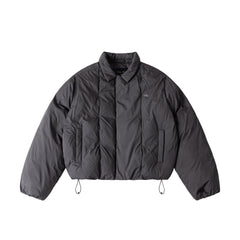 Dime Pleated Puffer Charcoal