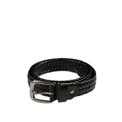 Dime Braided Leather Belt