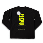 Everyday Better Club Performance Longsleeve Black Neon