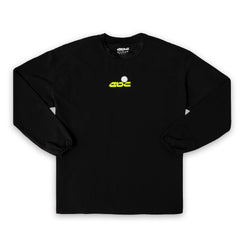 Everyday Better Club Performance Longsleeve Black Neon