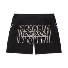 ICECREAM Men Katakana Shorts Black