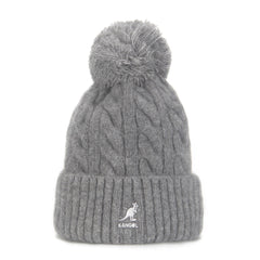 Kangol PomPom Beanie Grey