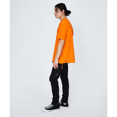 Ksubi Square SS Tee Hazard Orange Men 42870-ORG