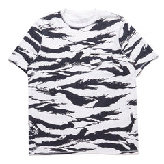 Maharishi Men Camo Pocket T-Shirt Marinier Tigerstripe Sparse
