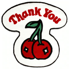 Market Thank You Cherry Rug
