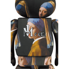 Medicom Japan Johannes Vermeer Girl With Pearl Earring 100% & 400% Bearbrick SEP218225I
