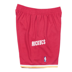 Mitchell & Ness Men NBA Houston Rockets Swingman Shorts Red 1993 SMSH18233HROR93