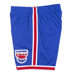 Mitchell & Ness Men NBA New Jersey Nets Swingman Shorts Royal 1993 SMSH18503NJNB93