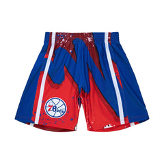 Mitchell & Ness Men NBA Philadelphia 76ers Hyper Hoops Swingman Short Red PFSW1254P7696R
