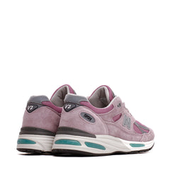 New Balance Unisex Made in UK 991v2 Polignac Toadstool U991RR2