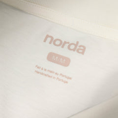 Norda Unisex Logo Tee Off White
