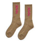 Norda Unisex Retro Sock Pink Fudge