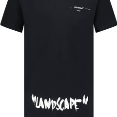 OFF-WHITE 'Landscape' T-shirt Black