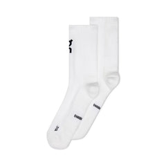 ON Core Run Sock High 2P White