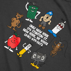 Only NY Homies of NYC T-Shirt Vintage Black