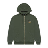 Only NY Retriever Zip Up Hoodie Dark Olive