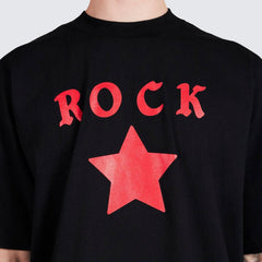 Pleasures Men Nerd Rockstar T-Shirt Tees Black