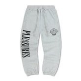 Pleasures Men Nerd Sweatpants Heather Grey