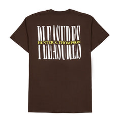 Pleasures Men No Smoking T-Shirt Brown