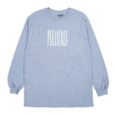 Pleasures Men Stretch LS T-Shirt Heather Grey W043-GRY