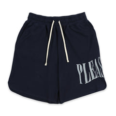 Pleasures Men Twitch Waffle Knit Short Navy