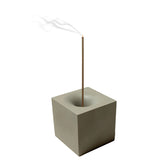Raised By Wolves Concrete Incense Cube Gray