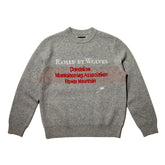 Raised By Wolves DMA Intarsia Sweater Heathered Grey