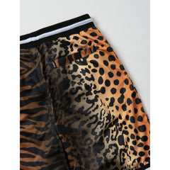 Staple Men Mesh Basketball Short Brown 2206B6979-BRN