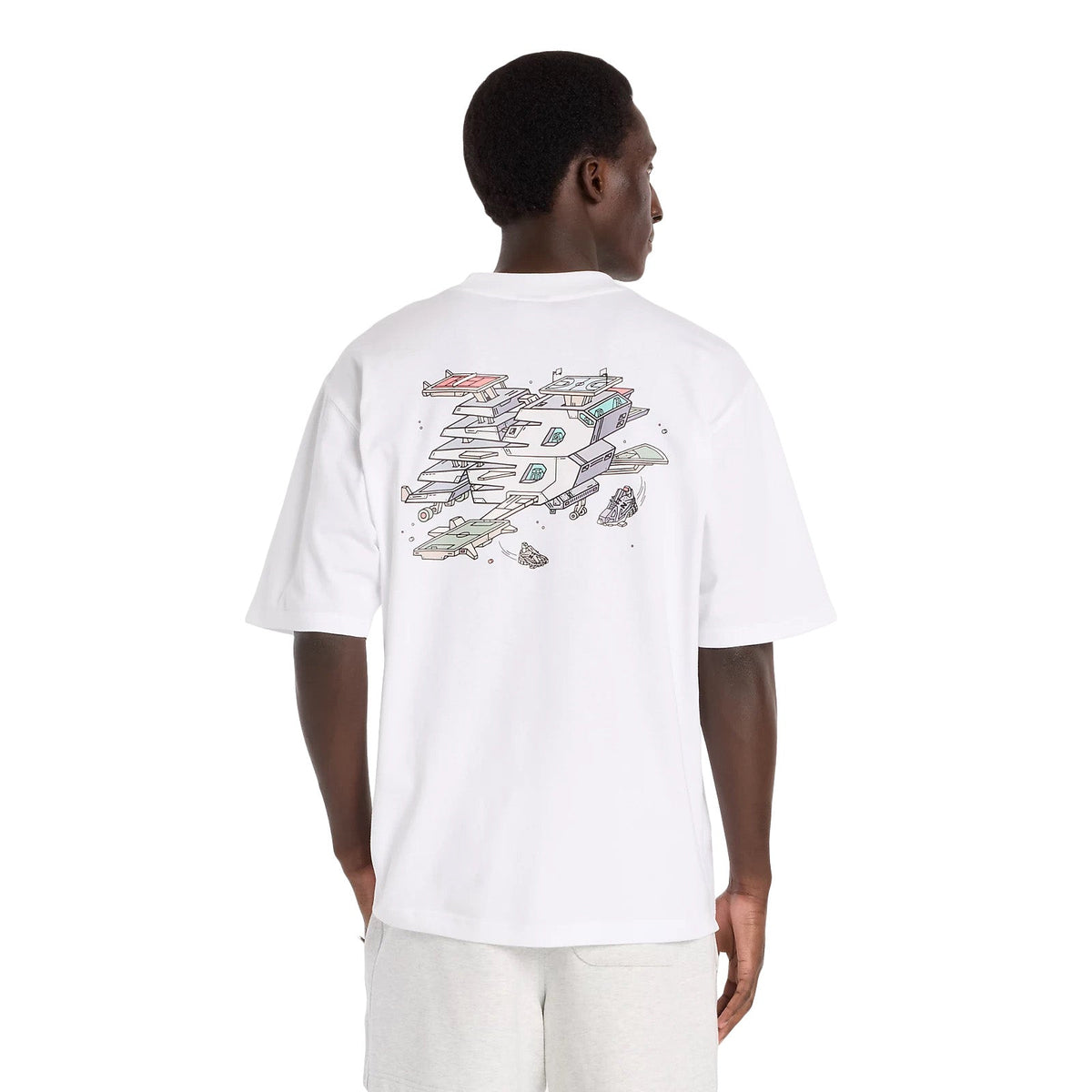 New Balance Ghica Sport Station Oversized T-Shirt White
